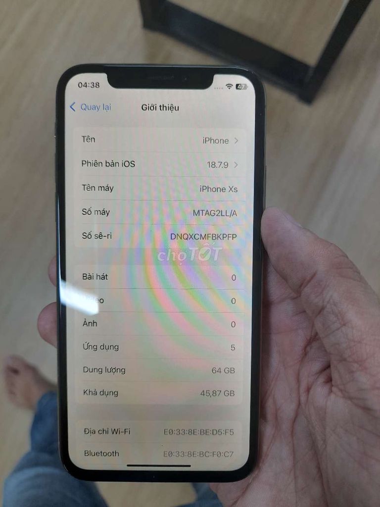 iPhone Xs 64GB золотой, как новый, не работает Face ID
