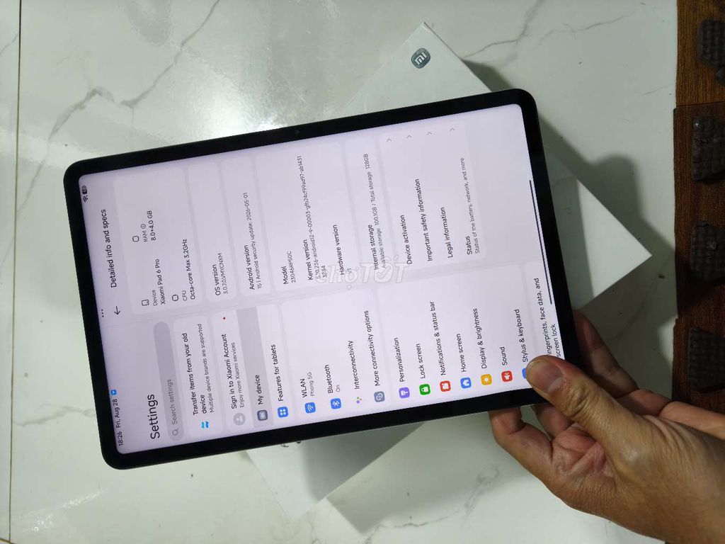 Фото 2: Xiaomi Pad 6 Pro 8G/128GB 2.8K 144Hz