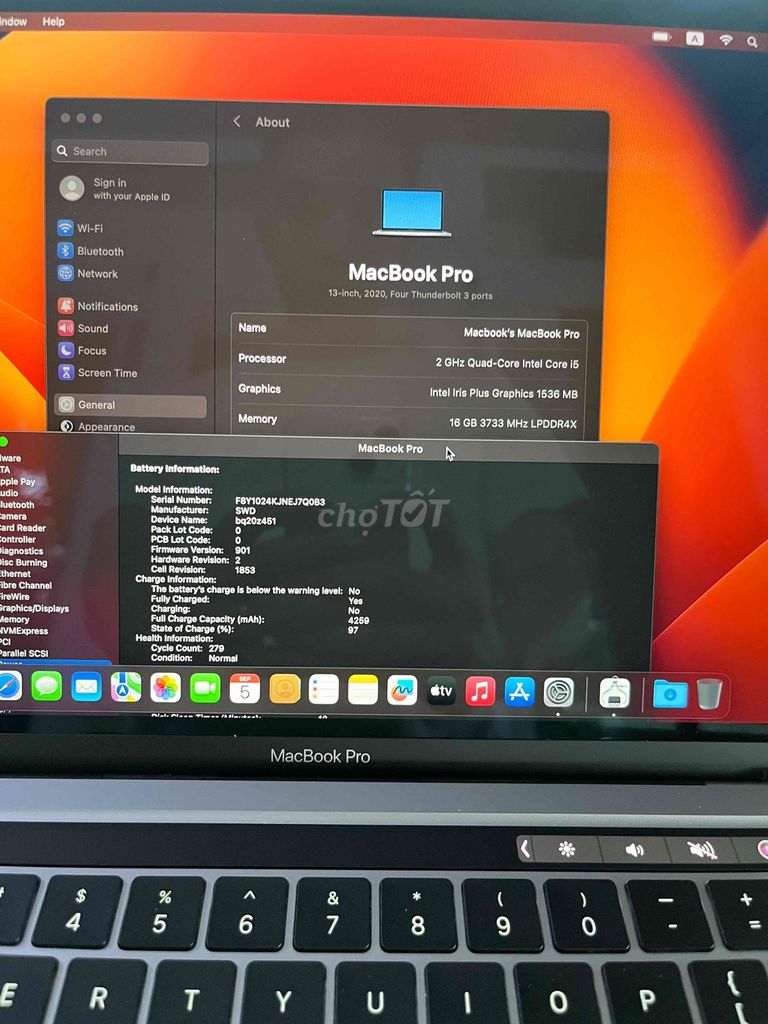 Фото 3: Apple MacBook Pro 2020 i5 13 inch 16GB/512GB Серый