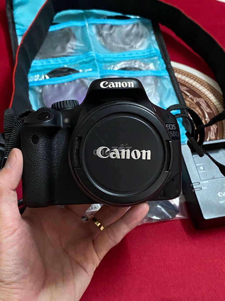 Фотоаппарат Canon EOS 550D черный, б/у