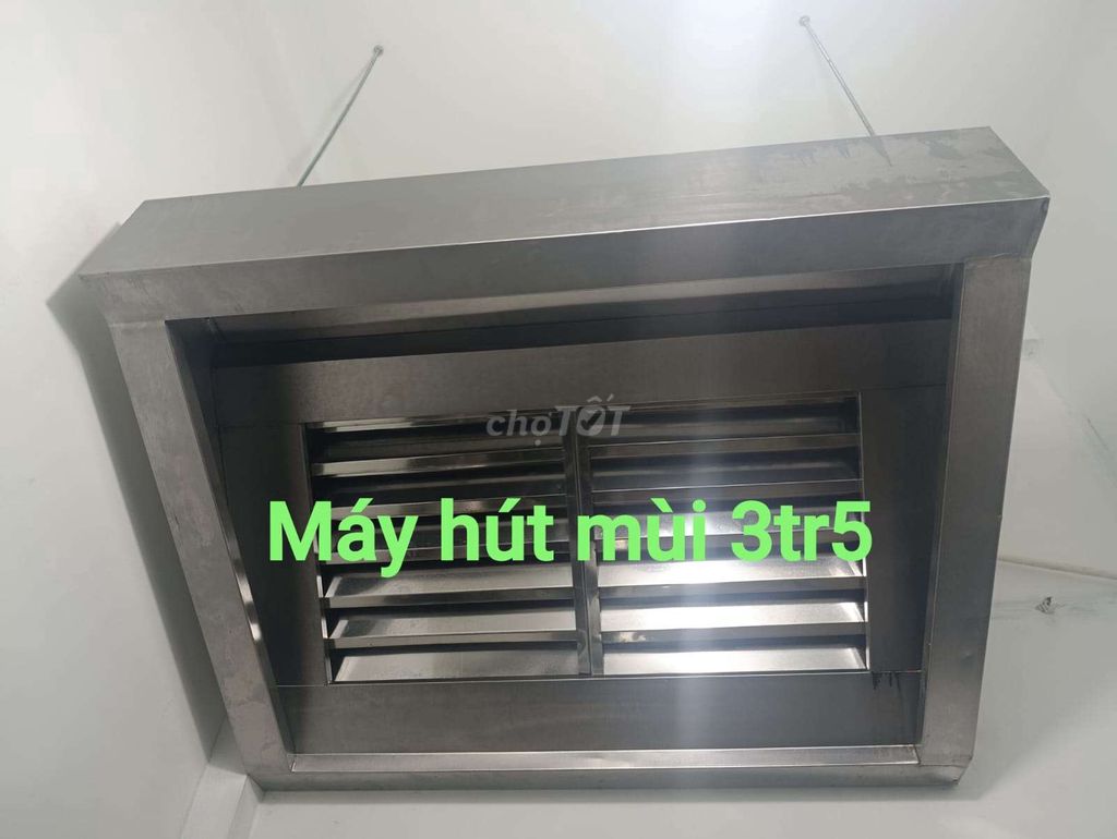 Máy hút mùi Inox Bạc Hiện đại Công suất mạnh