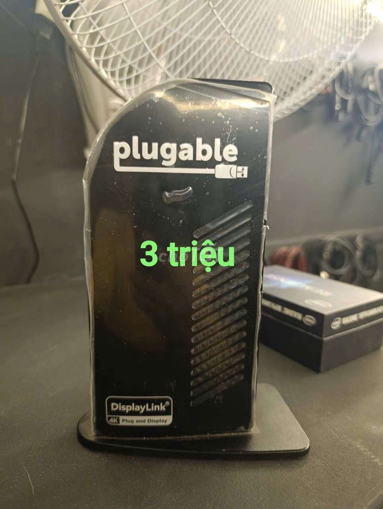 Dock Plugable DisplayLink 4K черный