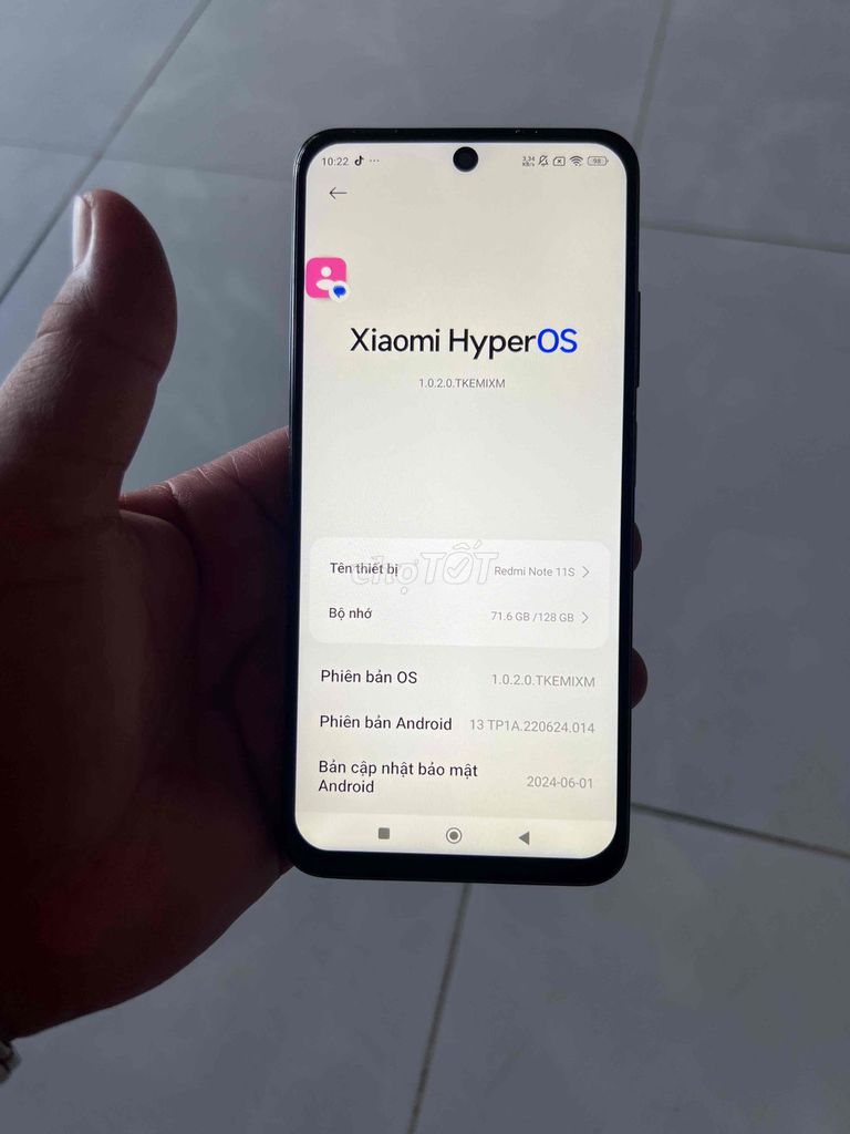 Xiaomi Redmi Note 11S 128GB Черный 8GB