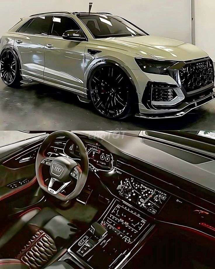 Audi RS Q8 SUV импортный, черный