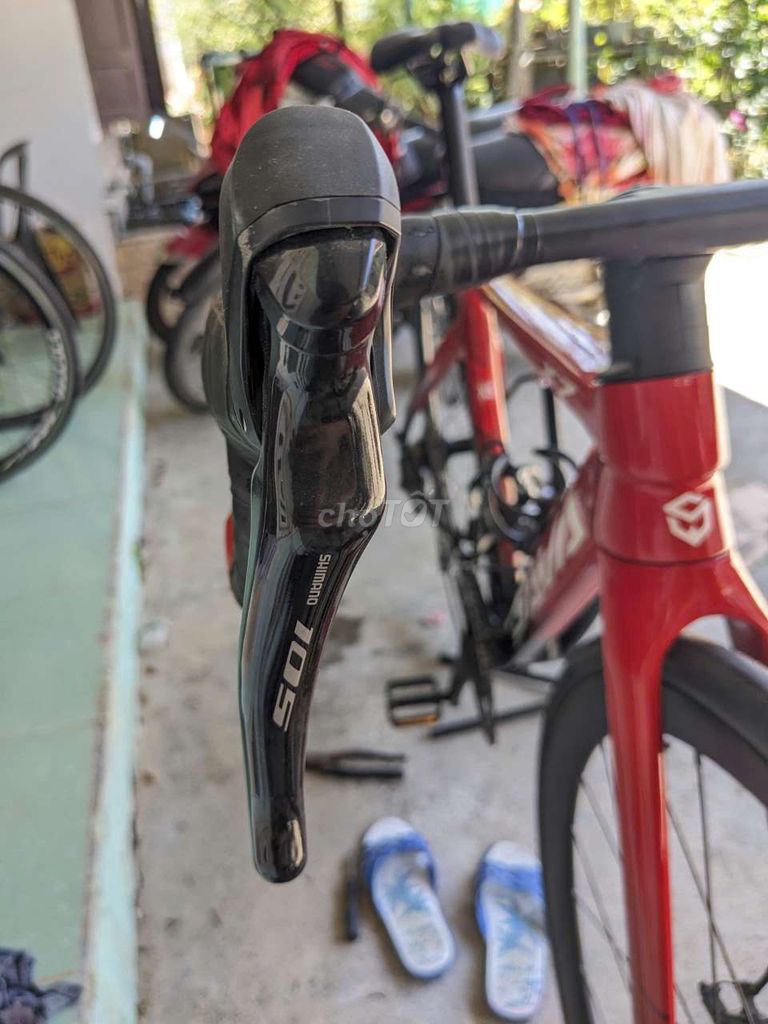 Шоссейный велосипед SAVA X7 pro Carbon Красный Shimano 105