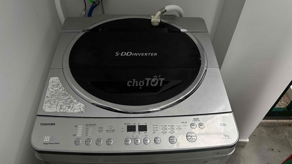 Фото 2: Стиральная машина Toshiba S-DD Inverter 10кг серая