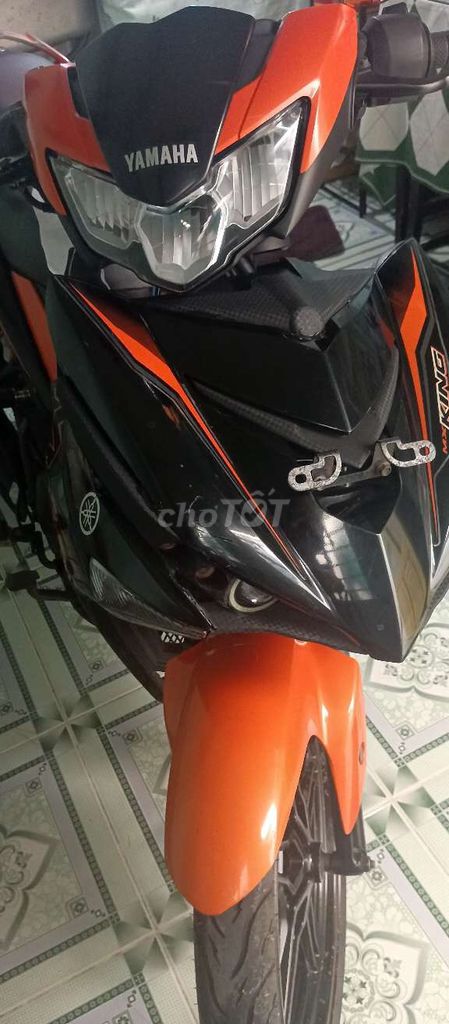 Yamaha Exciter 150 чёрно-оранжевый