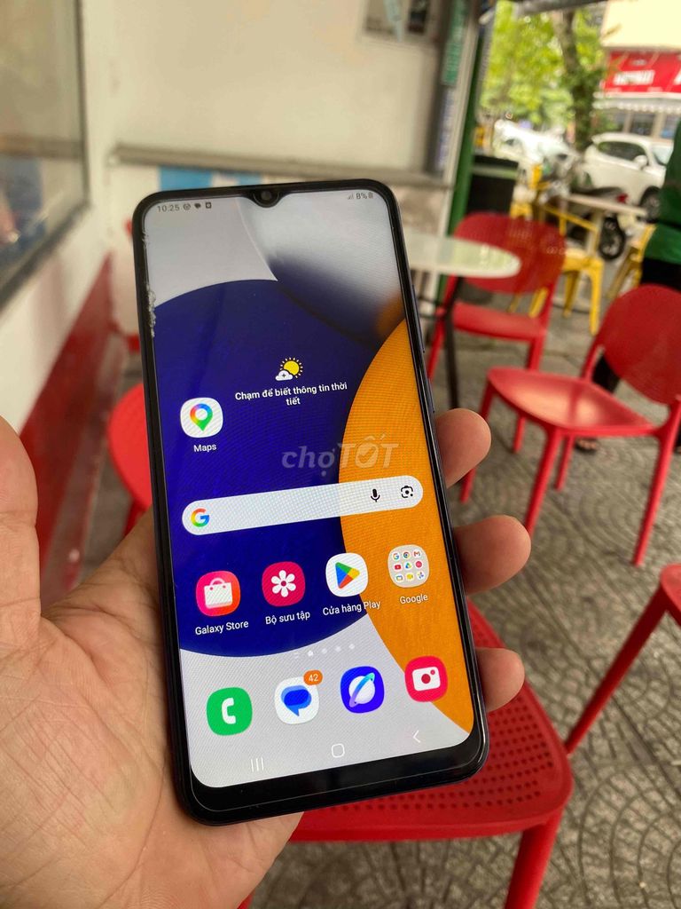 Samsung A03 синий