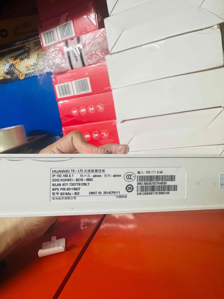 Фото 3: Wi-Fi роутер 4G Huawei B310 белый