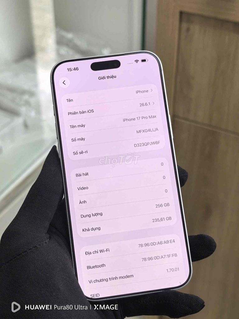 Фото 2: Apple iPhone 17 Pro Max 256GB Белый как новый