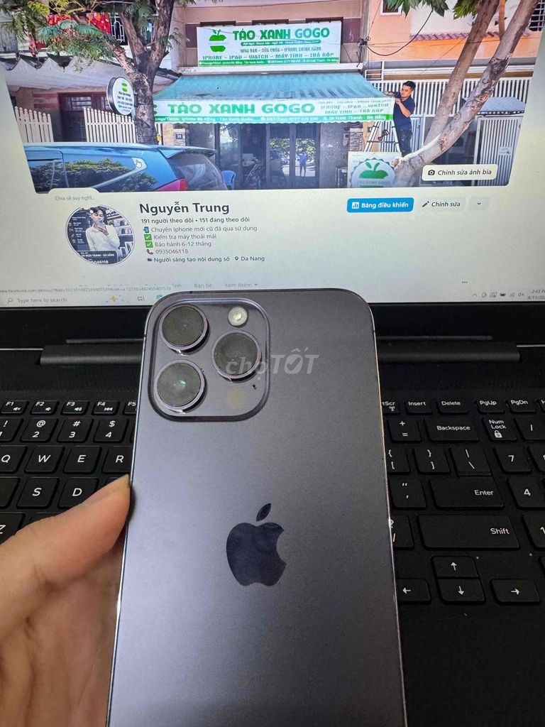 iPhone 14 Pro Max 128GB Фиолетовый, б/у