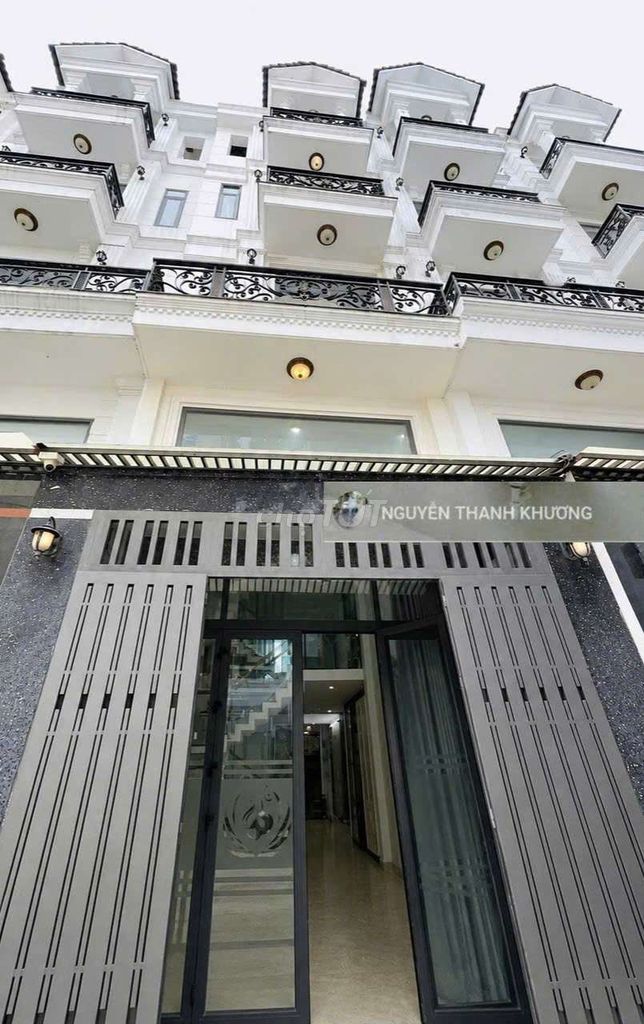 КРАСИВЫЙ ДОМ В GÒ VẤP, ПЕРЕУЛОК ДЛЯ ГРУЗОВИКОВ, 1 СЕКЦИЯ, РЯДОМ С NGUYỄN VĂN LƯỢNG🏡