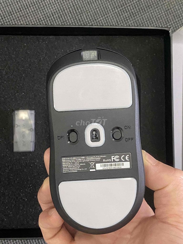 Фото 3: Игровая мышь ATK A9 Air сверхлёгкая, беспроводная wireless