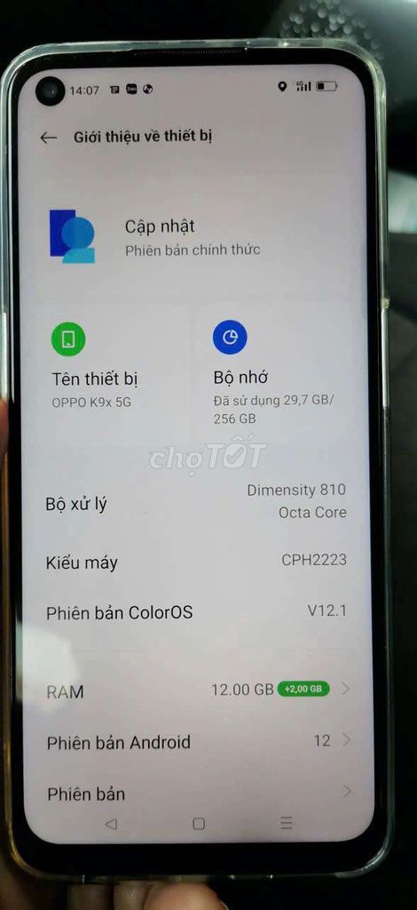 Фото 2: Oppo K9x 5G 12GB/256GB Черный