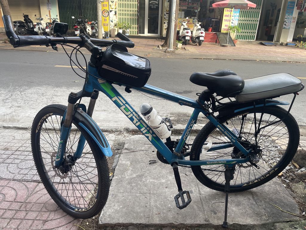 Горный велосипед Fornix MTB300 синий Shimano