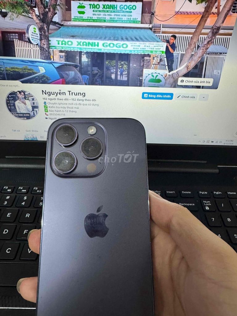 Apple iPhone 14 Pro 128GB Фиолетовый, б/у