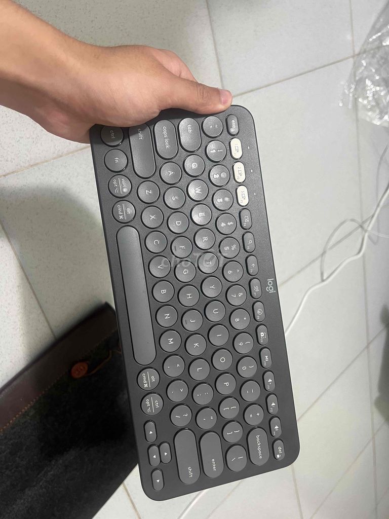 Клавиатура Bluetooth Logitech Pebble Key 2 K380S черная