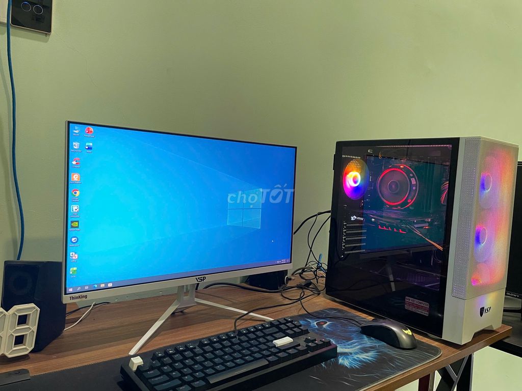 B365 - i3 9100F - 16GB - 1050Ti 4GB - 24inch 100hz