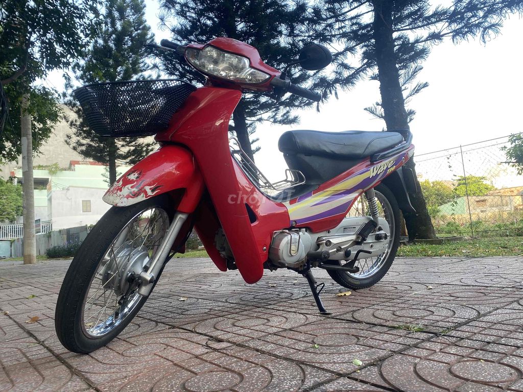 Фото 3: Honda Wave Alpha 2005 Красный, полностью оригинальный
