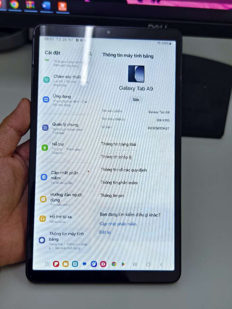 Samsung Galaxy Tab A9 4GB/64GB Серый
