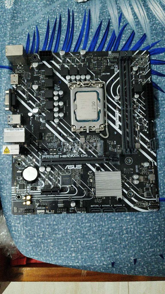 Фото 2: Intel Core i3-12100F LGA-1700 H610K D4