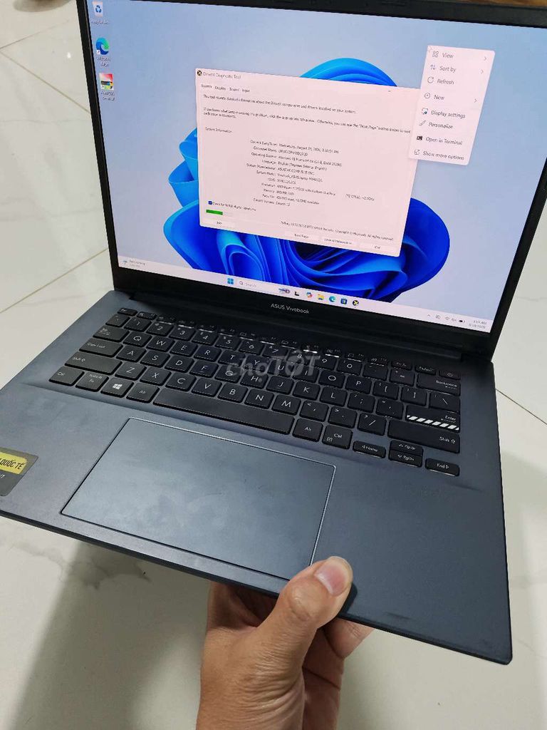 Фото 3: Ноутбук ASUS с OLED-экраном 14 дюймов 3K, R5-7530U 12 ядер