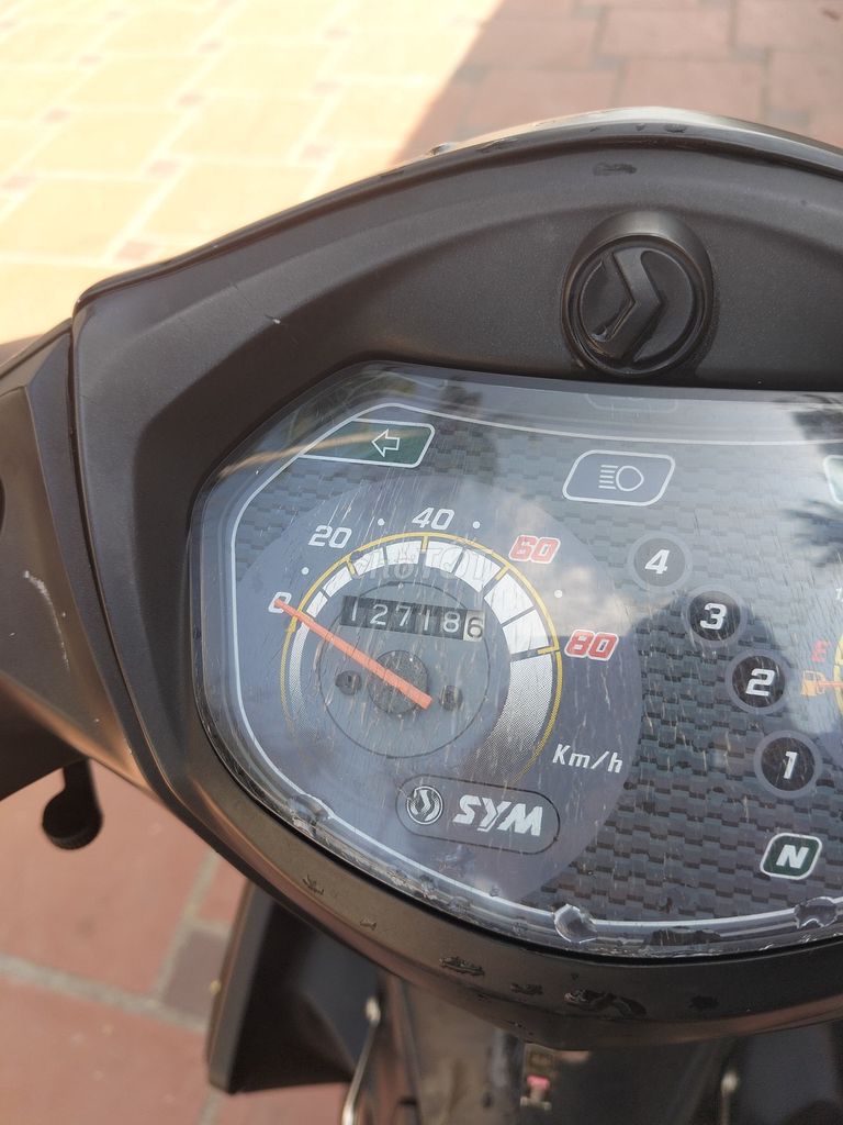 Фото 2: SYM Galaxy 50cc Đen 12100 km Đài Loan