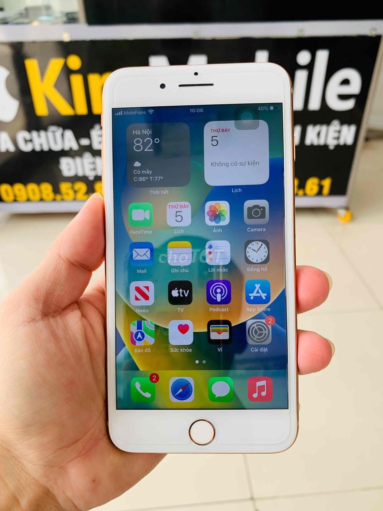 Фото 3: iPhone 8 Plus 64GB VN/A Gold, dọn mới như lên cây
