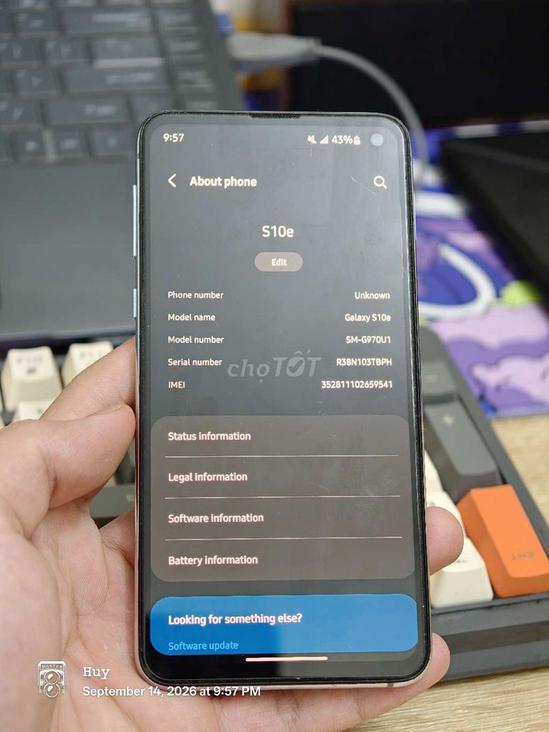 Samsung Galaxy S10e 6/128 США Snap855