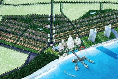 Продажа углового участка в проекте Ocean Dunes - Приморский город Ранг Донг, площадь 1113 м2, цена 64 млрд