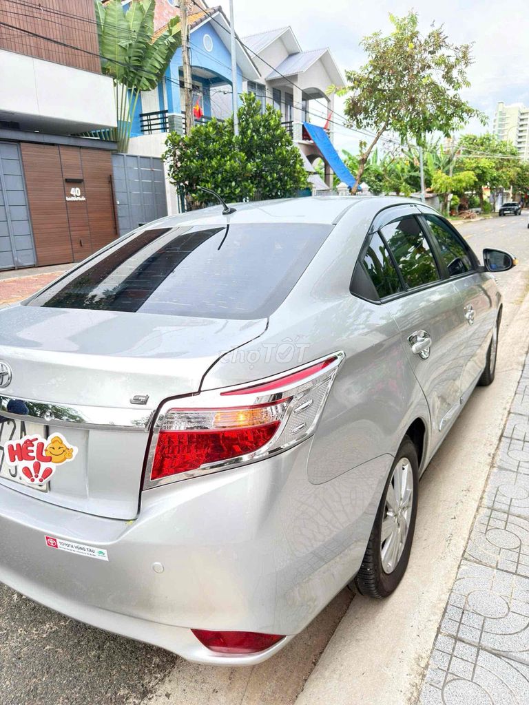 Toyota Vios G 2014 Серебристый