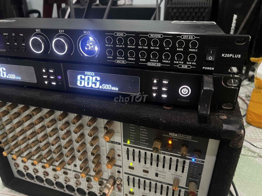 Фото 3: Цифровой процессор AK PRO K20PLUS Черный Bluetooth