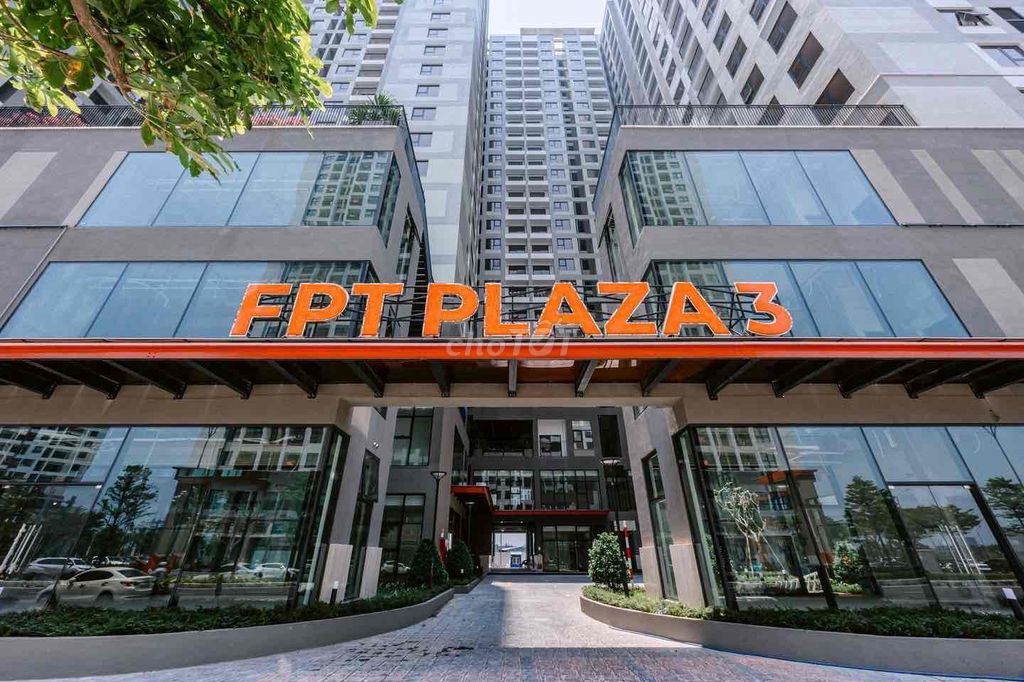 Cho thuê căn góc 2 phòng ngủ FPT Plaza 3, tầng cao, đầy đủ nội thất rấ
