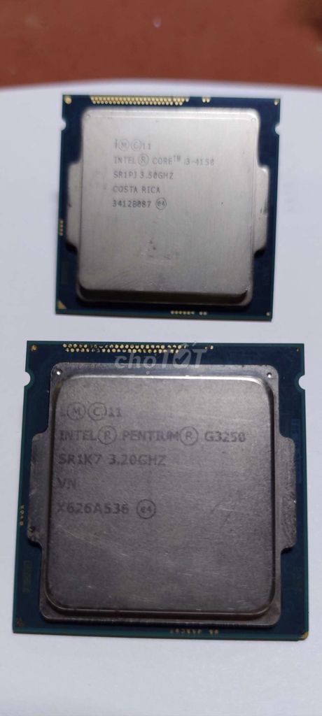 CPU ПК 4-го поколения Core I3-4150 и G3250