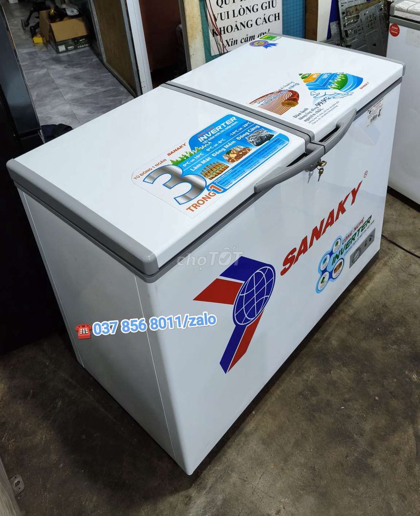 Морозильный ларь Sanaky Inverter 280L Белый