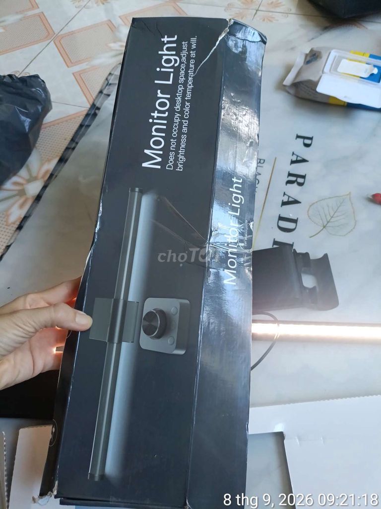 Настольная лампа Wiscolor черная USB 5W