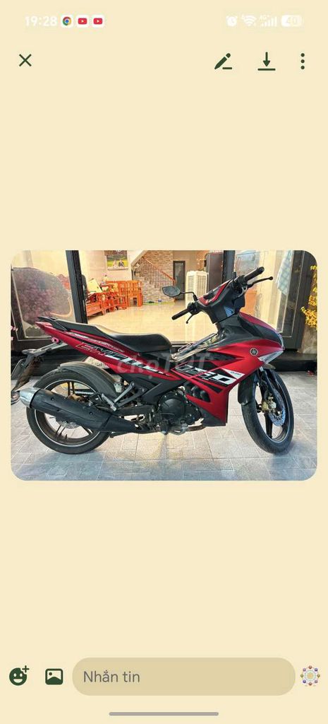 Yamaha Exciter 150 Красный-черный 5000км