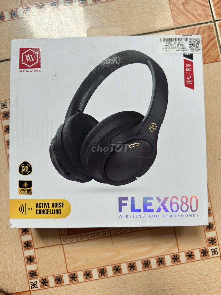 Наушники Alpha Works FLEX680 Черный