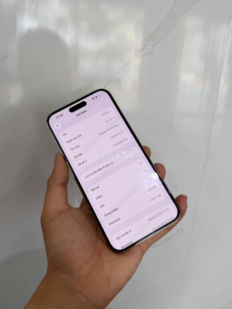 Фото 2: Apple iPhone 14 Pro Max 128GB Золотой
