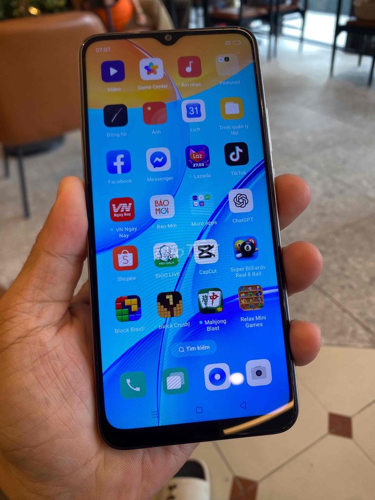 Oppo A15 синий