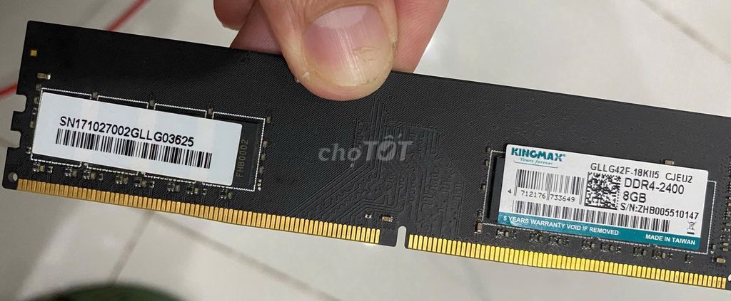 RAM Kingmax DDR4 8GB 2400MHz PC