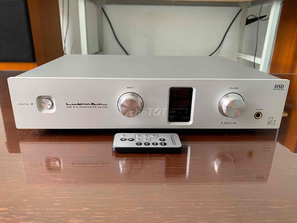 Фото 2: Luxman DA-250 DAC серебристый, новый, суперзвук