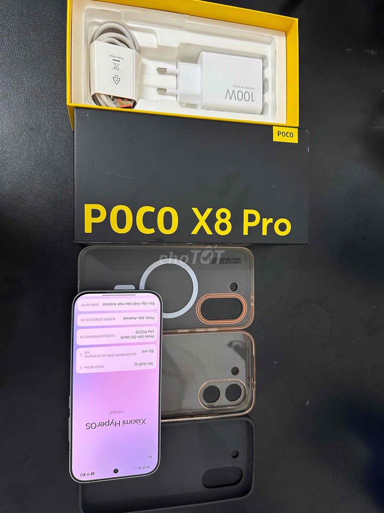Фото 2: POCO X8 Pro 256GB отличный как новый, хочу обменять на более дорогую модель