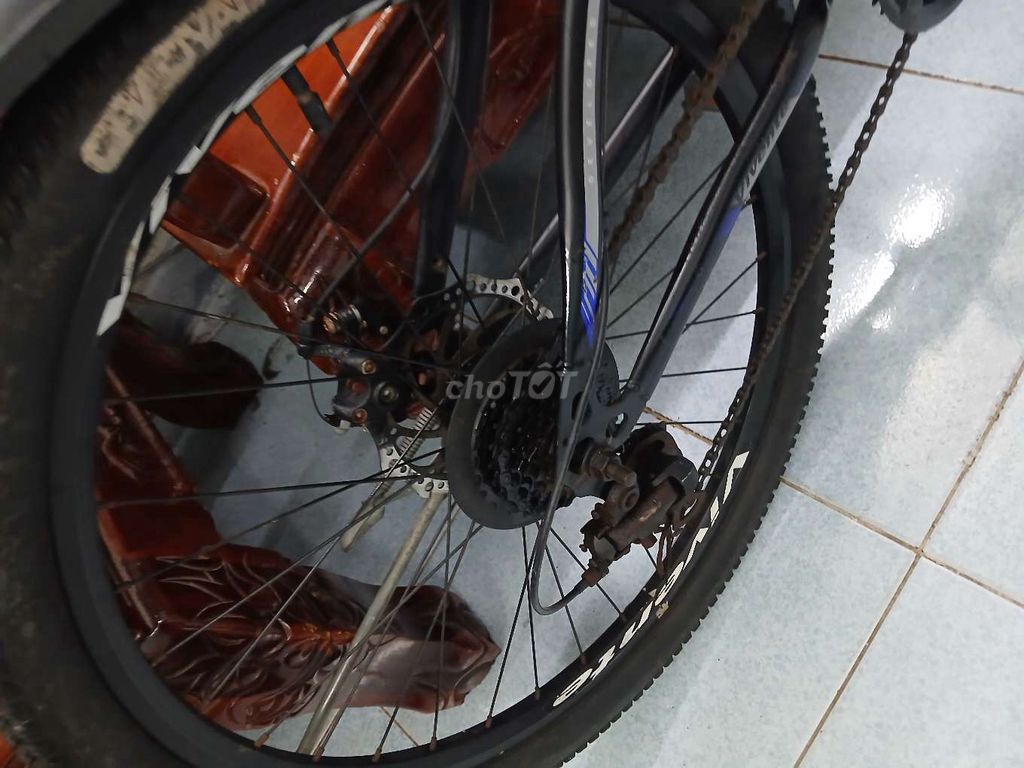 Фото 2: Thanh lý xe bánh 24 inch. Đề, thắng dùng ok