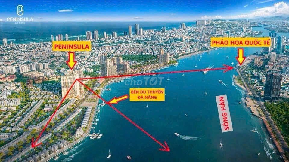 СУПЕР РЕДКОЕ, КВАРТИРА С ВИДОМ НА РЕКУ ХАН, ФЕЙЕРВЕРКИ, МОСТ ДРАКОНА, ДОЛГОСРОЧНАЯ КРАСНАЯ КНИГА