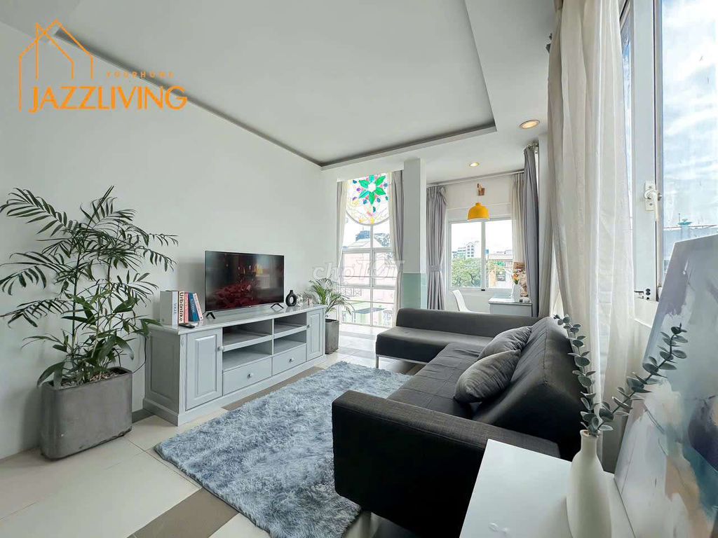 Фото 3: Аренда квартиры 2 спальни 55 м², с полной мебелью, улица Хай Ба Чынг, район 1