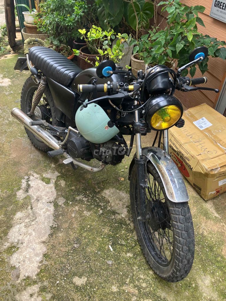Мотоцикл Win TQ Cafe Racer Черный