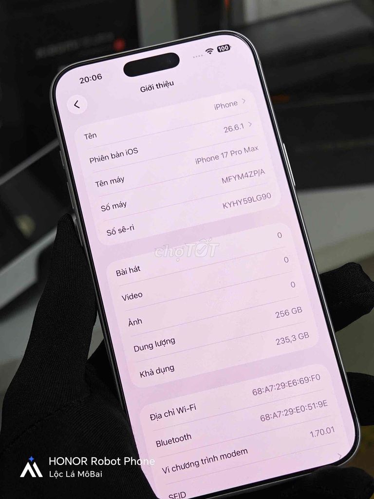 Фото 2: Apple iPhone 17 Pro Max 256GB Bạc (Б/У)