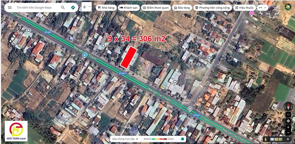 Продается участок 150 м2; улица Нгуен Тат Тхань. - Хойан; цена 4,3 млрд
