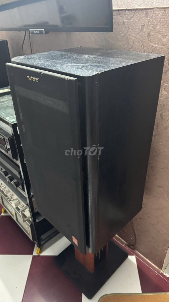 Колонки Sony APM-66ES черные, мощный бас